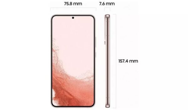 Samsung Galaxy S22+ 5G 128GB Mobile Phone - Pink Gold - Image 2